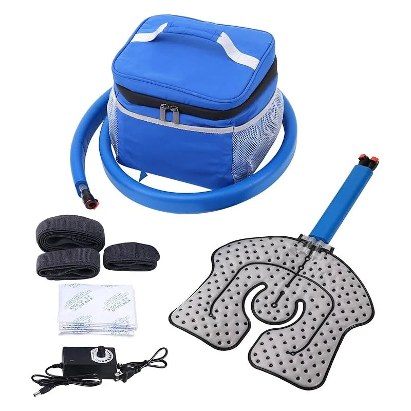 Premium Knee Cold Therapy Machine – Ice Circulation Compression System with Cryotherapy Cuff