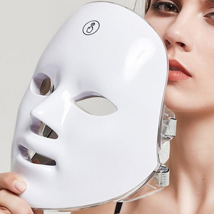 Premium LED Facial and Neck Rejuvenation Machine – Skin Rejuvenation Massager for Anti-Aging, Wrinkle Reduction, and Skin Tightening with Advanced Light Therapy