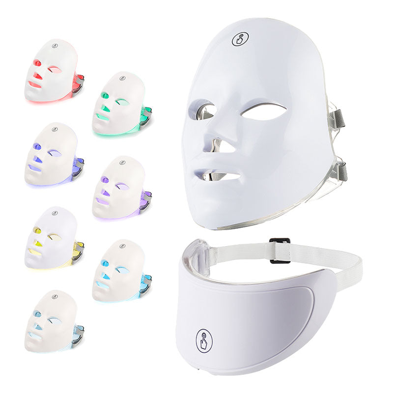 Premium LED Facial and Neck Rejuvenation Machine – Skin Rejuvenation Massager for Anti-Aging, Wrinkle Reduction, and Skin Tightening with Advanced Light Therapy