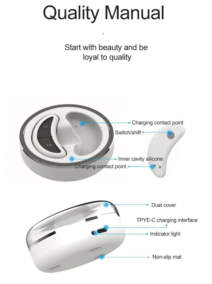 Premium LED Red Light Eye Therapy Massager with EMS and Gel Patches for Under Eye Wrinkle Treatment, 2 Modes, Rechargeable 400mAh Battery, Automatic Shut Off, Type-C Charging Interface, Anti-Aging Eye Care