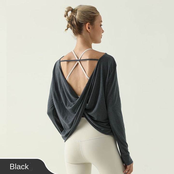 Premium Long Sleeve Yoga Shirt for Women – Quick-Dry Fitness Top, Comfortable Running and Gym Wear, Full Sleeve Coverage, Soft Broadcloth Fabric, True to Size Fit