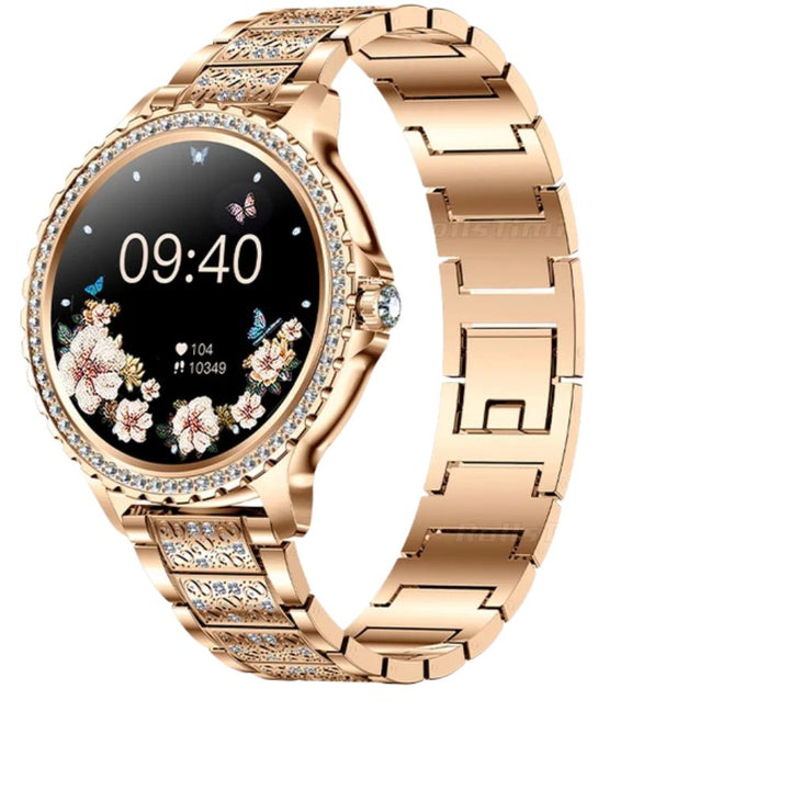 Premium Luxury Women's Smartwatch – Heart Rate, Blood Oxygen, Sleep Monitoring, Bluetooth Call, Diamond Bracelet, 1.32" HD Display, IP67 Waterproof, Fitness Tracker, Multi-Sport Modes