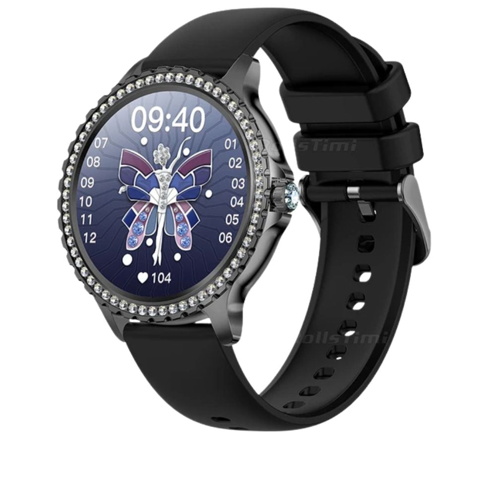 Premium Luxury Women's Smartwatch – Heart Rate, Blood Oxygen, Sleep Monitoring, Bluetooth Call, Diamond Bracelet, 1.32" HD Display, IP67 Waterproof, Fitness Tracker, Multi-Sport Modes