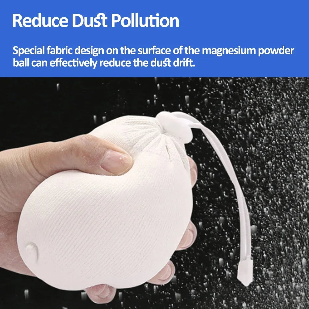 Premium Magnesium Chalk Ball for Weight Lifting, Rock Climbing & Gym Sports - Refillable Anti-Skid Chalk for Enhanced Grip in Fitness, Rope Training & Suspension Workouts