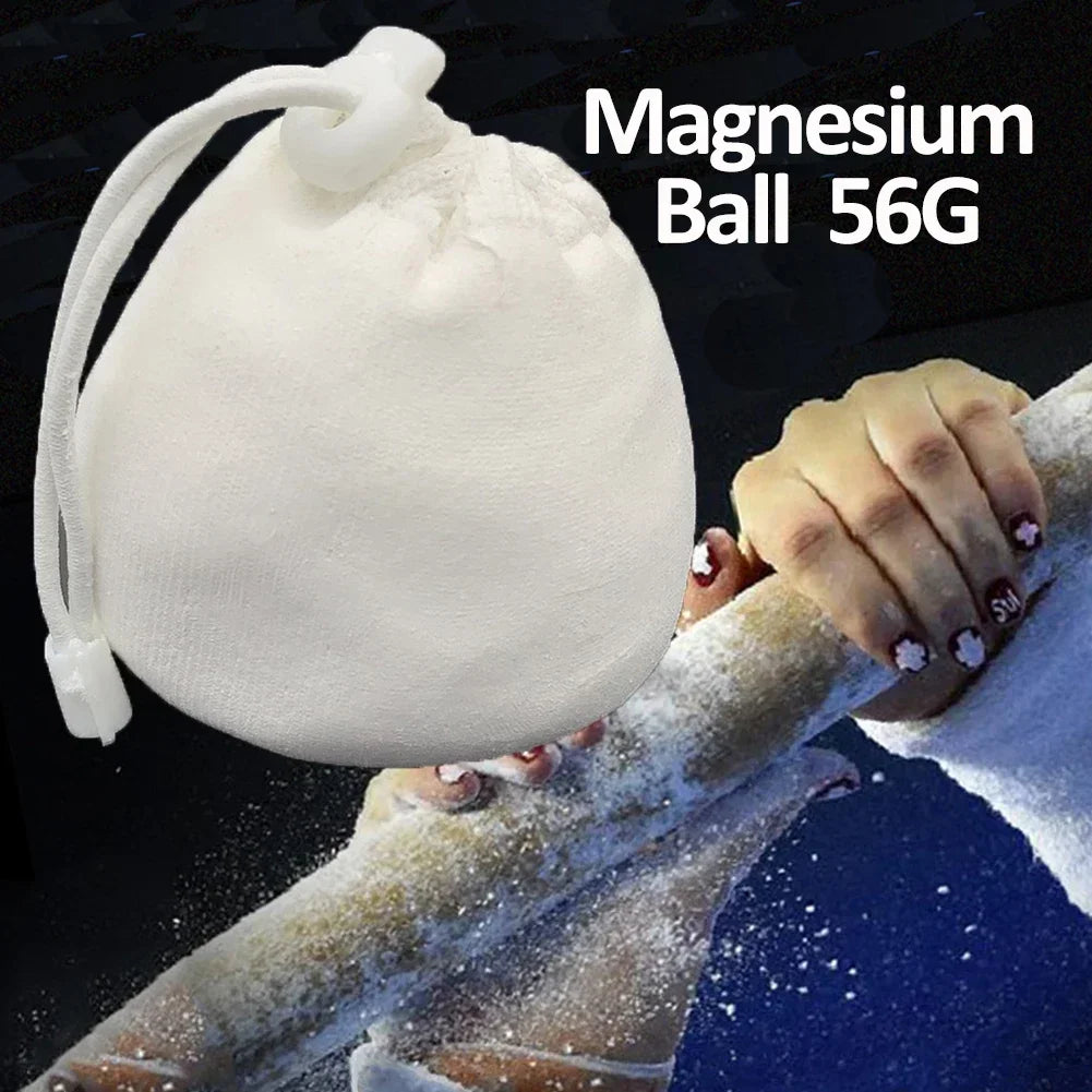 Premium Magnesium Chalk Ball for Weight Lifting, Rock Climbing & Gym Sports - Refillable Anti-Skid Chalk for Enhanced Grip in Fitness, Rope Training & Suspension Workouts