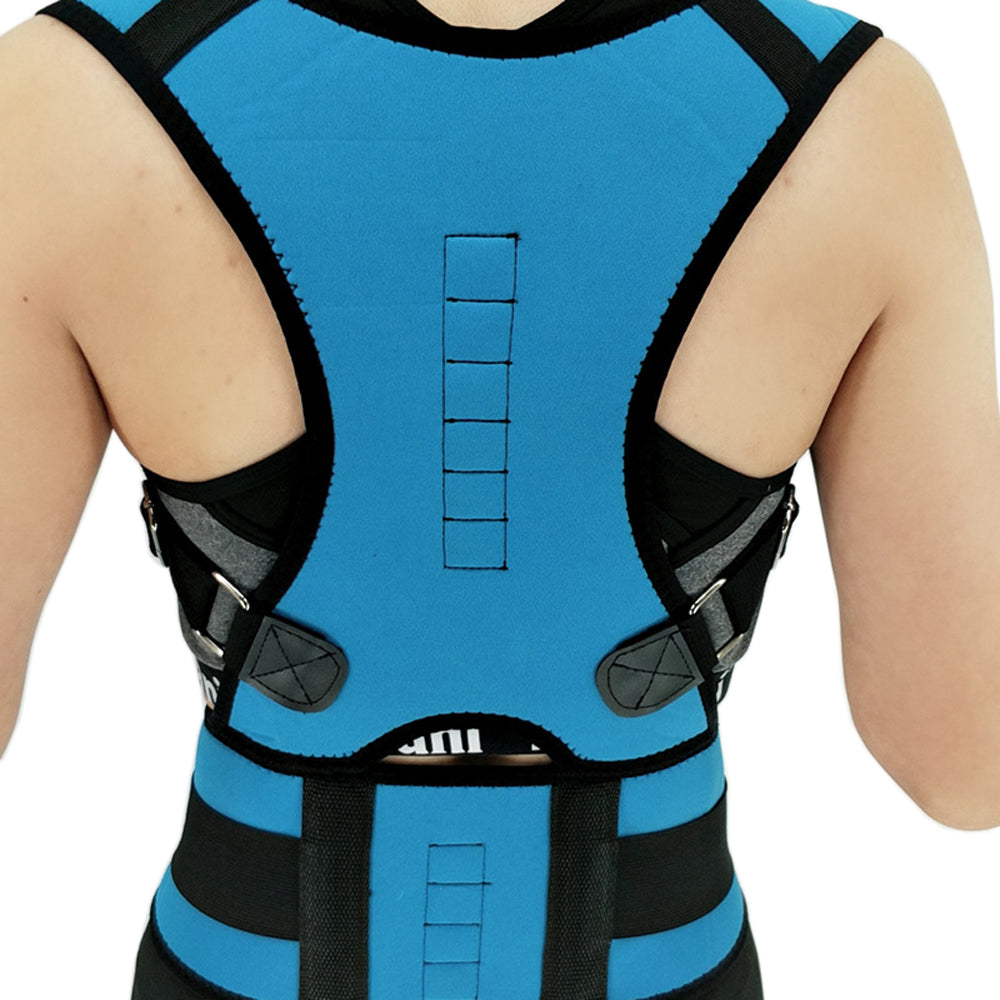 Premium Magnetic Therapy Posture Corrector for Scoliosis and Lumbar Support - Pain Relief Back Brace for Men and Women, Orthopedic Spine Alignment Belt