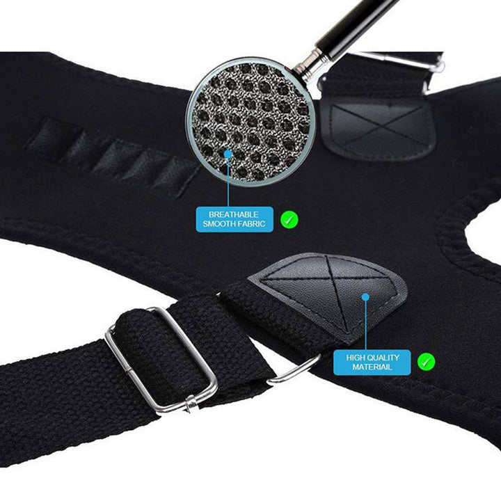 Premium Magnetic Therapy Posture Corrector for Scoliosis and Lumbar Support - Pain Relief Back Brace for Men and Women, Orthopedic Spine Alignment Belt