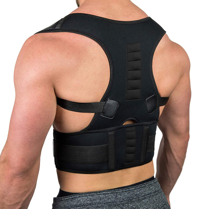 Premium Magnetic Therapy Posture Corrector for Scoliosis and Lumbar Support - Pain Relief Back Brace for Men and Women, Orthopedic Spine Alignment Belt