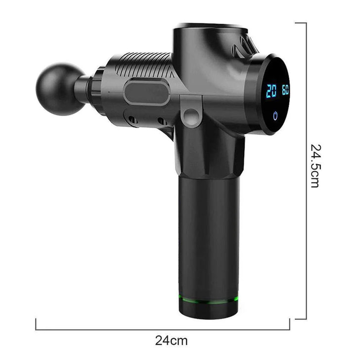 Premium Massage Gun Deep Tissue Percussion Massager – Electric Muscle Massage Gun for Body, Neck & Back Fitness Recovery