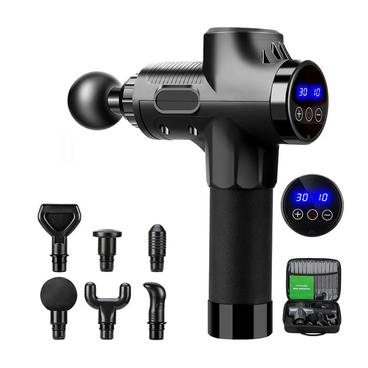 Premium Massage Gun Deep Tissue Percussion Massager – Electric Muscle Massage Gun for Body, Neck & Back Fitness Recovery