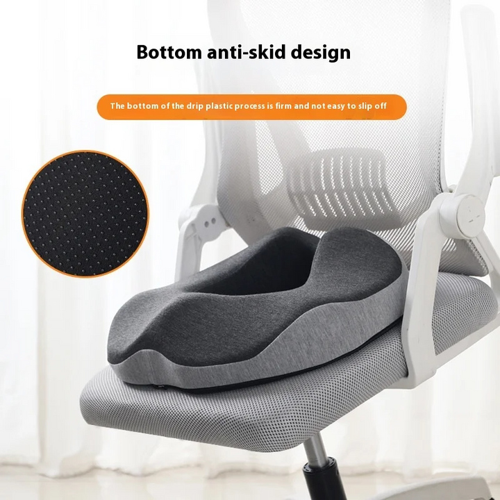 Premium Memory Foam Donut Seat Cushion – Tailbone, Hemorrhoid, Sciatica, and Bed Sore Relief for Office, Travel, or Home Use – Ergonomic Pain Relief Pillow for Sitting Comfort and Support