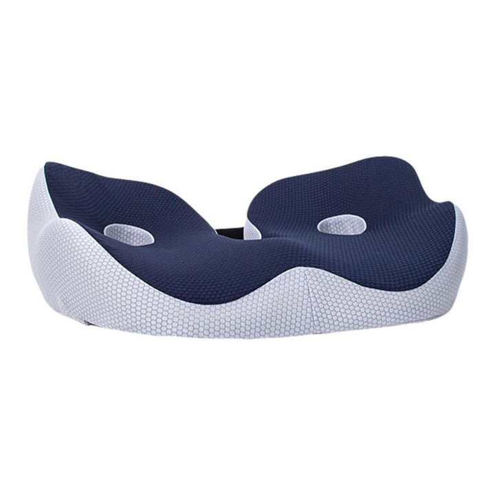 Premium Memory Foam Sit Bone Relief Cushion – Ergonomic Washable Seat Cushion for Pressure Relief, Breathable Comfort, Long Sitting for Office Workers and Drivers