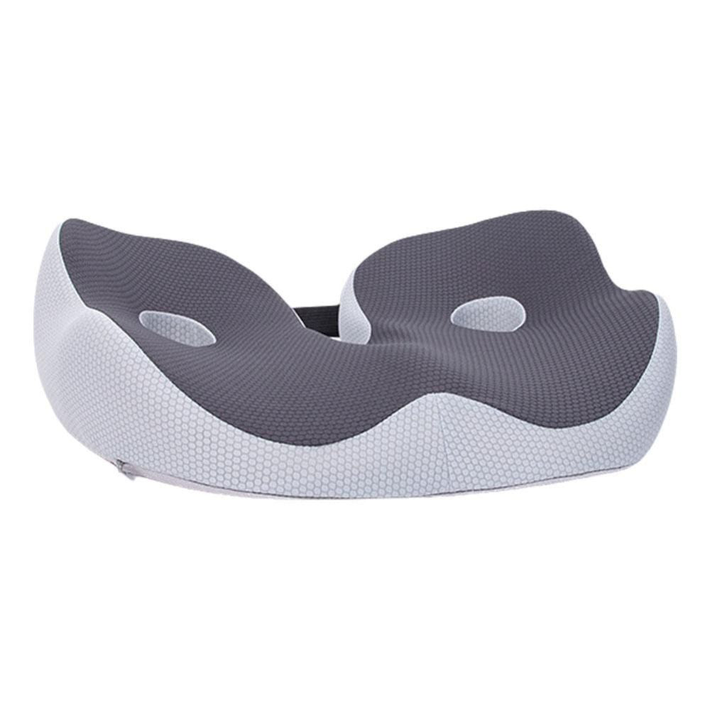 Premium Memory Foam Sit Bone Relief Cushion – Ergonomic Washable Seat Cushion for Pressure Relief, Breathable Comfort, Long Sitting for Office Workers and Drivers
