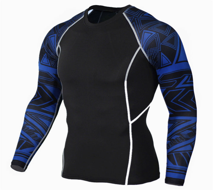 Premium Men’s Compression Sportswear Set – Gym Tights & Rashguard, Workout & Running Tracksuit, Training Clothes for Jogging