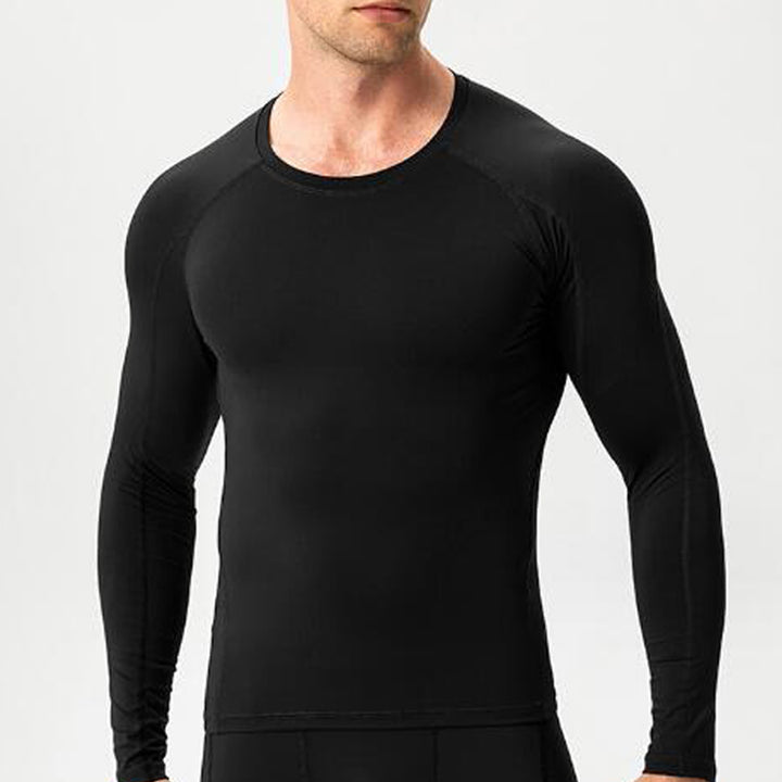 Premium Men’s Compression Sportswear Set – Quick-Dry Gym Suit, Yoga & Fitness Tracksuit, 2-Piece Workout Outfit with T-Shirt and Leggings
