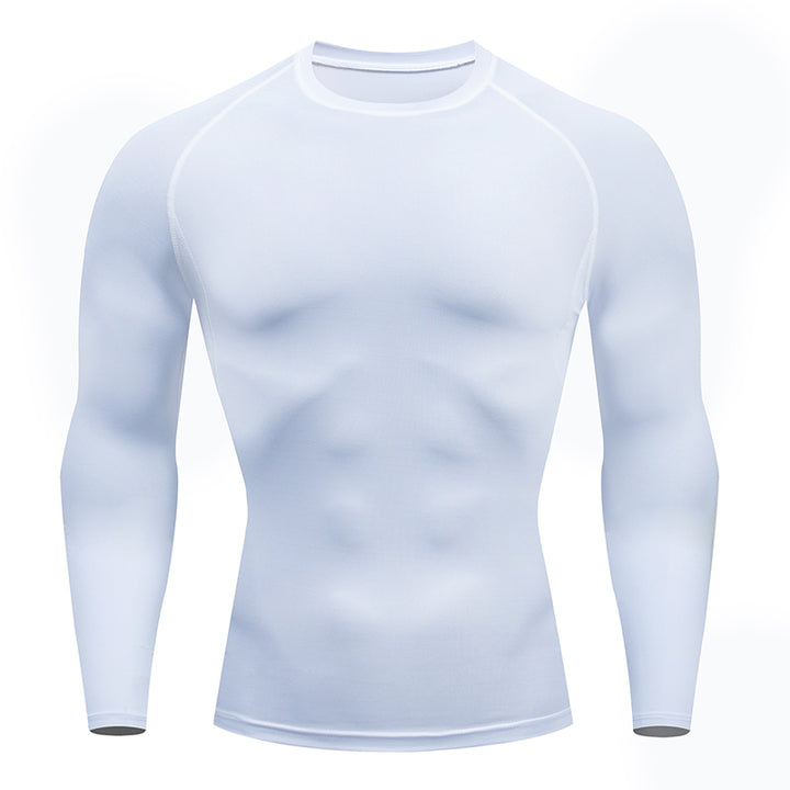 Premium Men’s Compression Sportswear Set – Quick-Dry Gym Suit, Yoga & Fitness Tracksuit, 2-Piece Workout Outfit with T-Shirt and Leggings