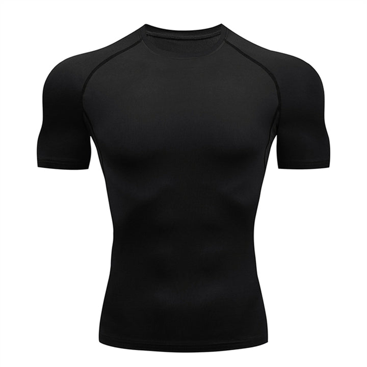 Premium Men’s Compression Sportswear Set – Quick-Dry Gym Suit, Yoga & Fitness Tracksuit, 2-Piece Workout Outfit with T-Shirt and Leggings