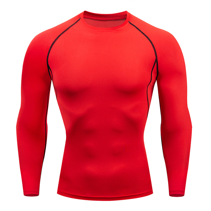 Premium Men’s Compression Sportswear Set – Quick-Dry Gym Suit, Yoga & Fitness Tracksuit, 2-Piece Workout Outfit with T-Shirt and Leggings