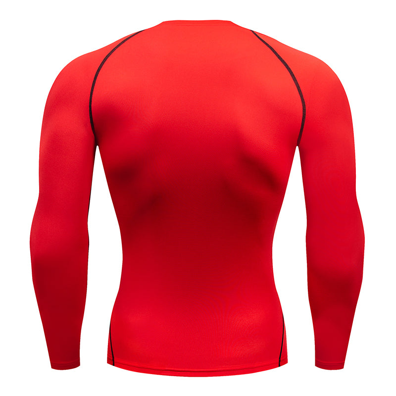 Premium Men’s Compression Sportswear Set – Quick-Dry Gym Suit, Yoga & Fitness Tracksuit, 2-Piece Workout Outfit with T-Shirt and Leggings