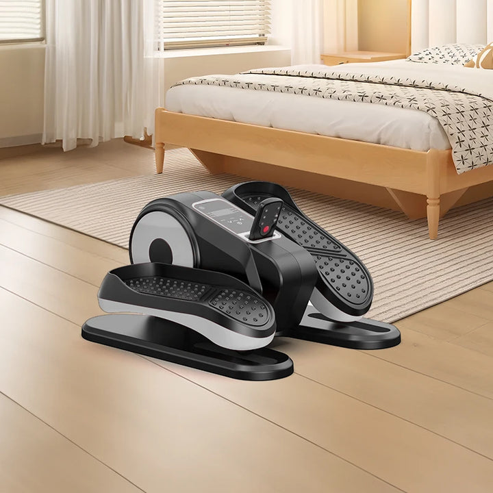 Premium Mini Electric Elliptical Stepper – Portable Home Pedal Exerciser for Cardio Training, Compact Stair Stepper for Indoor Use
