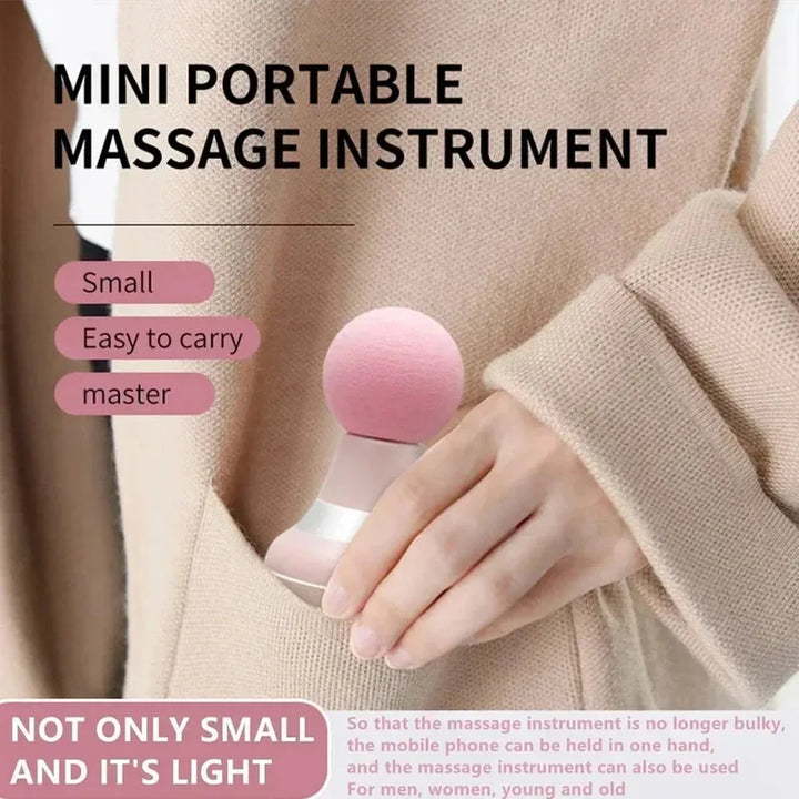 Premium Mini Massage Gun – Portable Deep Tissue Percussion Muscle Massager with 6 Speed Modes