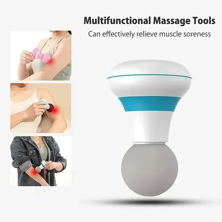 Premium Mini Massage Gun – Portable Deep Tissue Percussion Muscle Massager with 6 Speed Modes