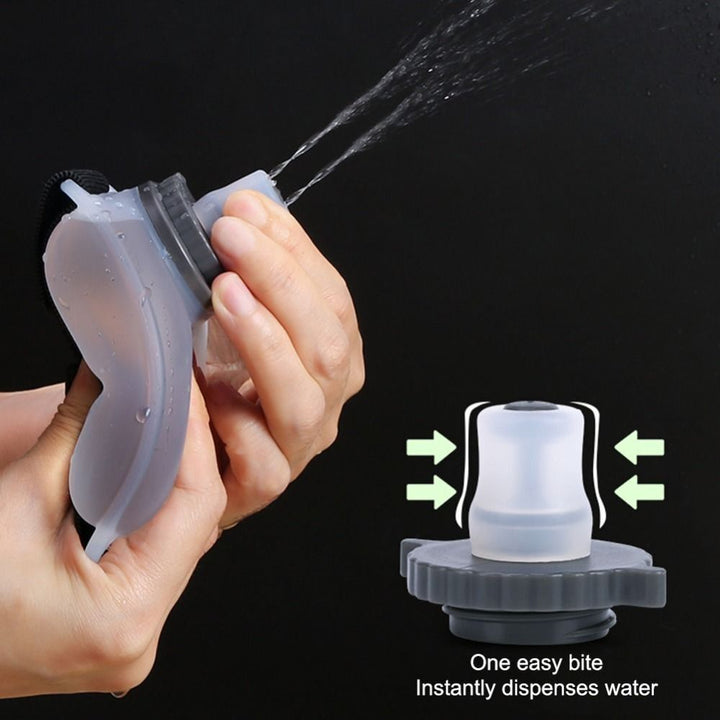 Premium Mini Running Wrist Water Bottle Holder – Soft Flask Hydration Pack for Marathon, Fitness, Cycling, Climbing, Adjustable Wrist Storage Bag