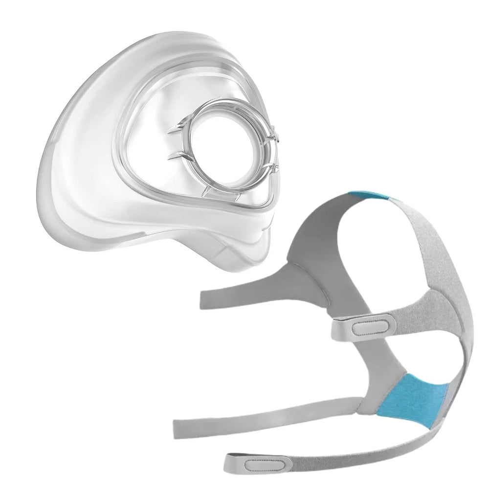Premium N20 Nasal CPAP Mask with Headgear – Soft Silicone Sleep Mask Compatible Design with Secure Seal