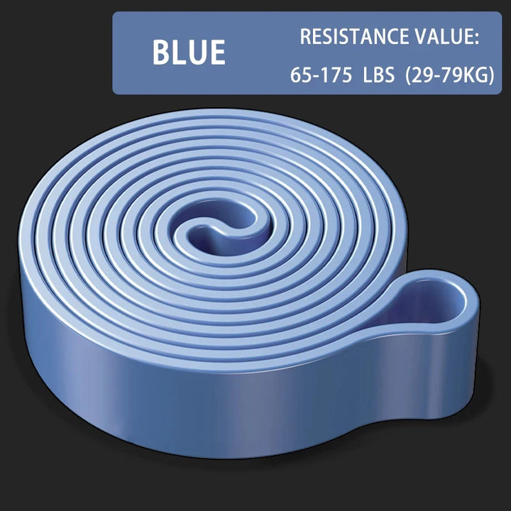 Premium Natural Latex Resistance Bands – Elastic Power Bands for Strength Training, Fitness Workouts and Home Gym Exercises