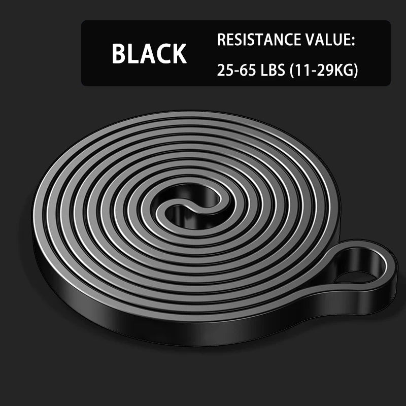 Premium Natural Latex Resistance Bands – Elastic Power Bands for Strength Training, Fitness Workouts and Home Gym Exercises