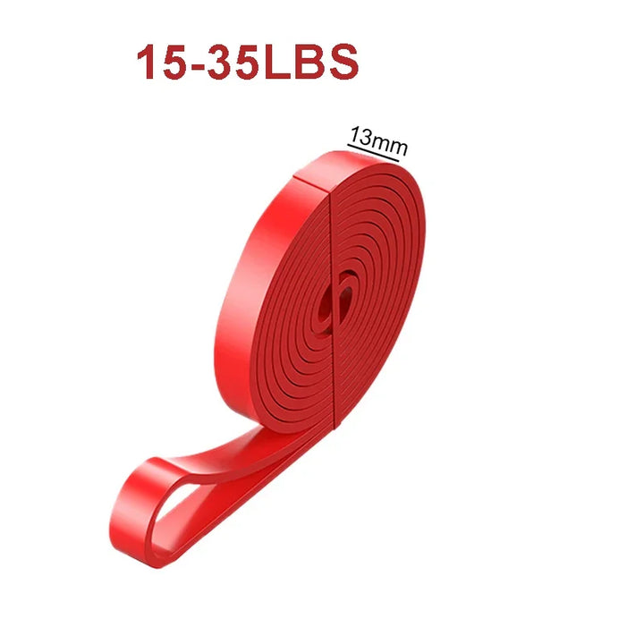 Premium Natural Latex Resistance Bands – Elastic Power Bands for Strength Training, Fitness Workouts and Home Gym Exercises