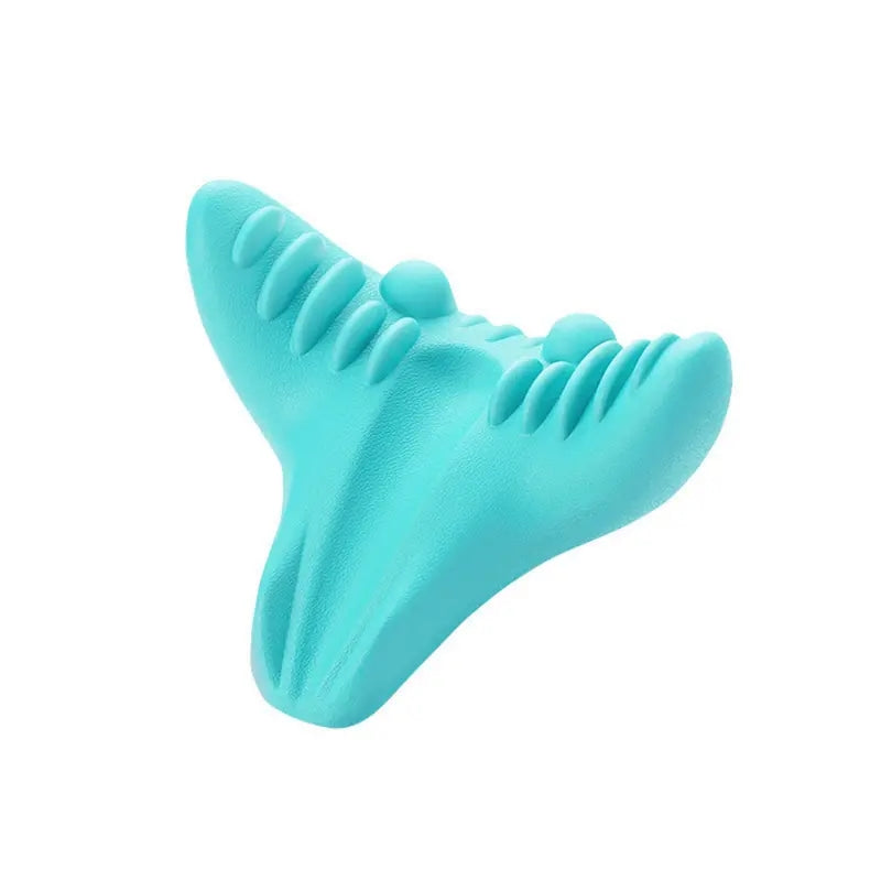 Premium Neck Support Pillow – Chiropractic Relaxer & Shoulder Traction Stretcher – Therapeutic Cervical Spine Alignment Device for Pain Relief