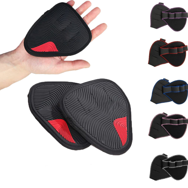 Premium Neoprene Grip Pads for Weightlifting & Powerlifting - Anti-Slip Workout Gloves for Calisthenics, Fitness & Sports, Hand Protectors for Gym Training
