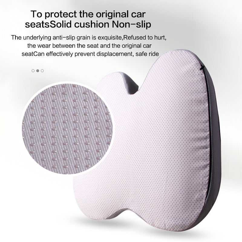 Premium Non-Slip Orthopedic Memory Foam Cushion – Tailbone and Sciatica Pain Relief Seat Cushion for Prostate Comfort, Back Support, and Chair or Car Use