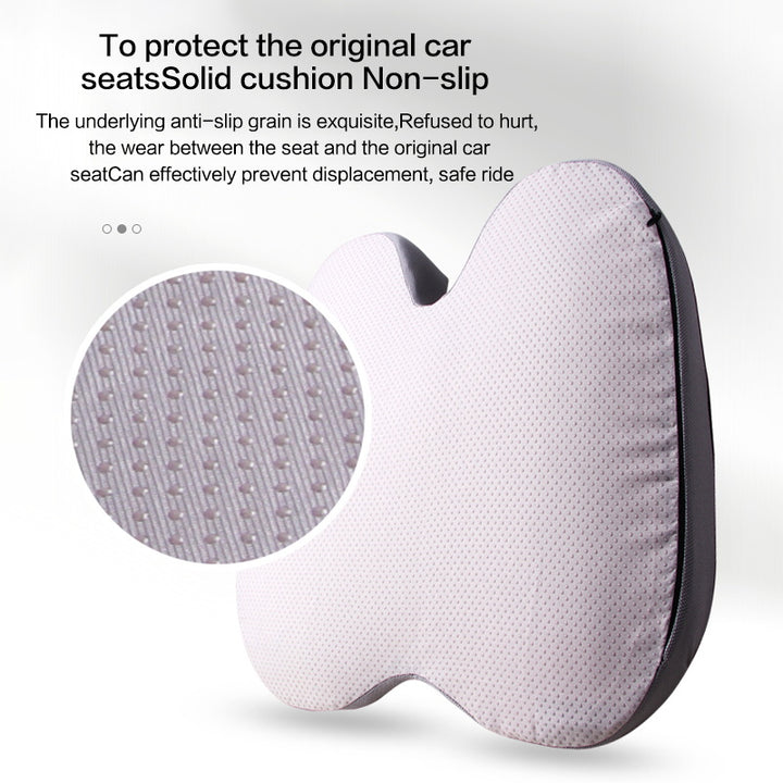 Premium Non-Slip Orthopedic Memory Foam Cushion – Tailbone and Sciatica Pain Relief Seat Cushion for Prostate Comfort, Back Support, and Chair or Car Use
