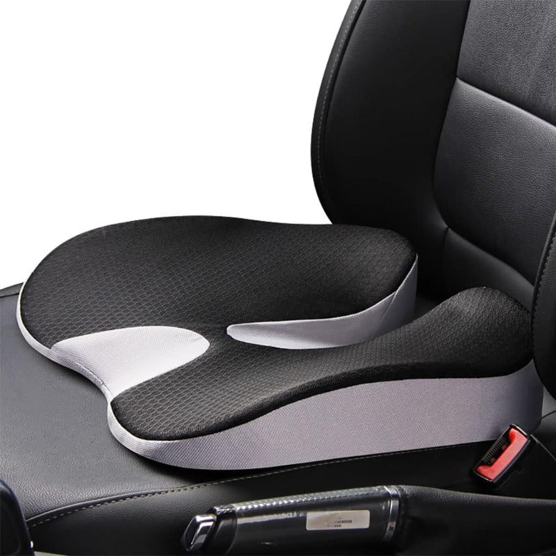 Premium Non-Slip Orthopedic Memory Foam Cushion – Tailbone and Sciatica Pain Relief Seat Cushion for Prostate Comfort, Back Support, and Chair or Car Use