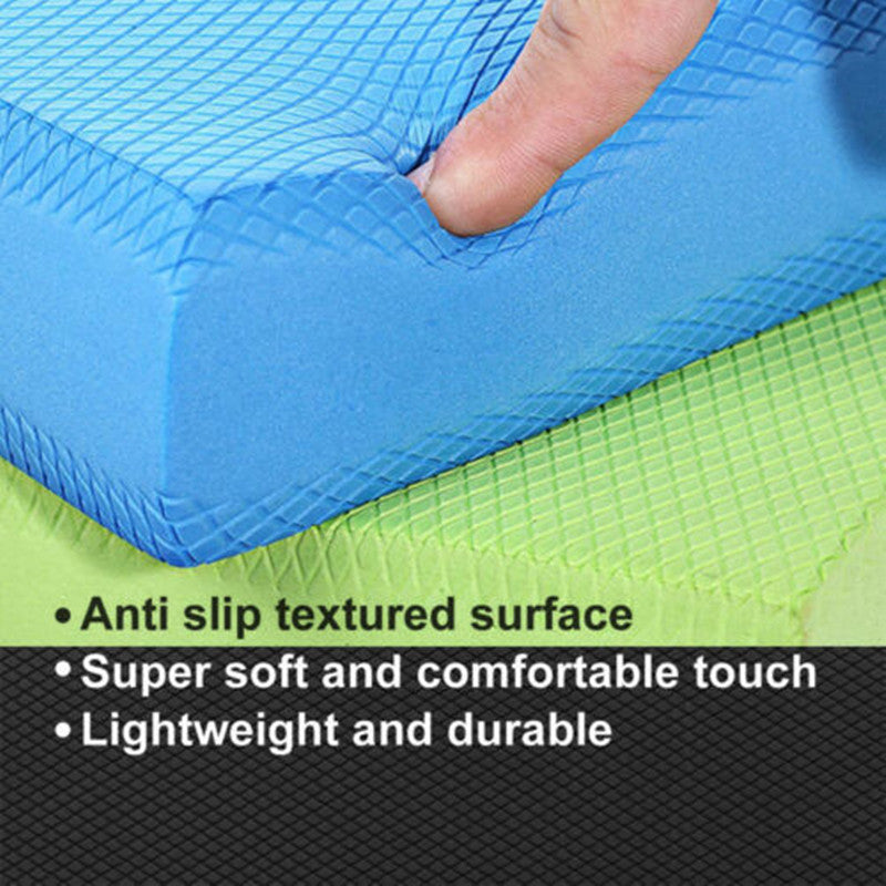 Premium Non-Slip Yoga Balance Pad – Soft Foam Exercise Cushion for Pilates, Fitness Training & Body Building, Ideal Balance Board for Stability & Core Strength
