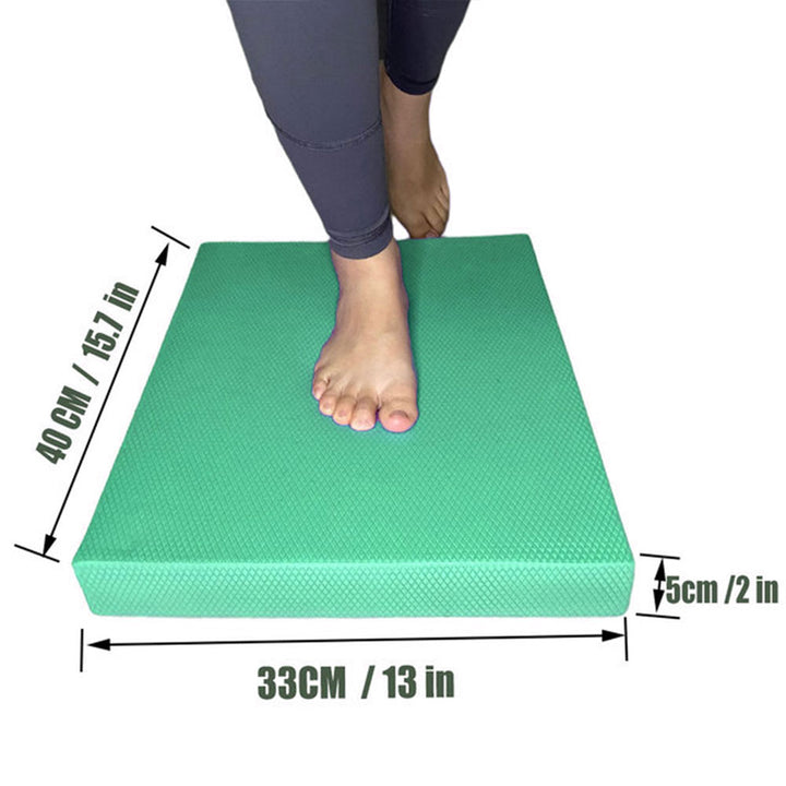 Premium Non-Slip Yoga Balance Pad – Soft Foam Exercise Cushion for Pilates, Fitness Training & Body Building, Ideal Balance Board for Stability & Core Strength