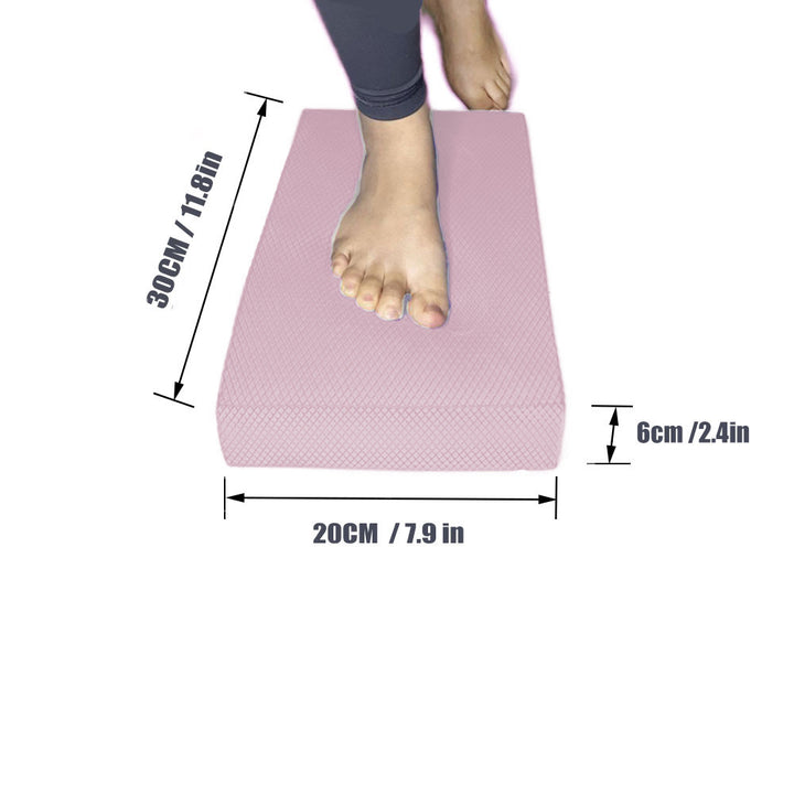 Premium Non-Slip Yoga Balance Pad – Soft Foam Exercise Cushion for Pilates, Fitness Training & Body Building, Ideal Balance Board for Stability & Core Strength