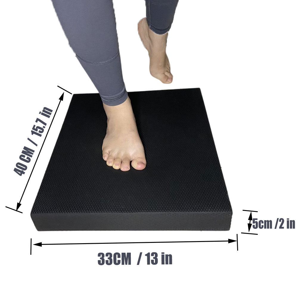 Premium Non-Slip Yoga Balance Pad – Soft Foam Exercise Cushion for Pilates, Fitness Training & Body Building, Ideal Balance Board for Stability & Core Strength