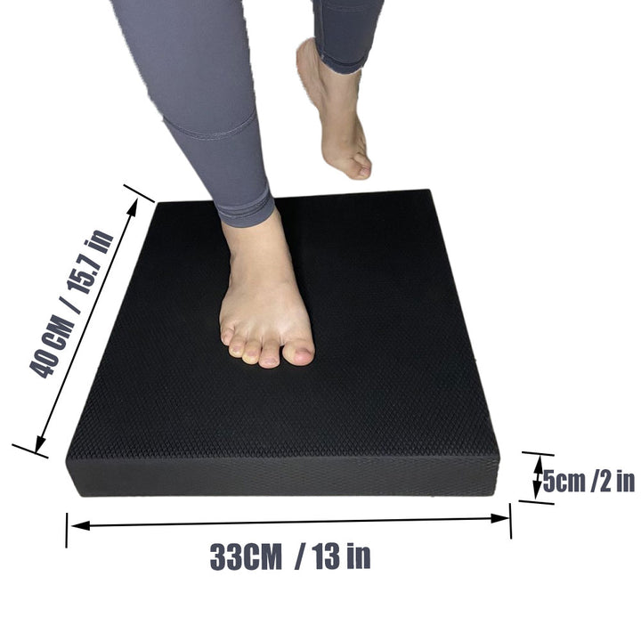 Premium Non-Slip Yoga Balance Pad – Soft Foam Exercise Cushion for Pilates, Fitness Training & Body Building, Ideal Balance Board for Stability & Core Strength