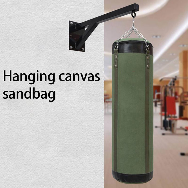 Premium PVC Boxing Sandbag – Durable Hanging Punching Bag for Indoor & Outdoor Training – Oxford Cloth & Sponge Material – Available in 60/80/100cm Sizes – Includes Chain for Secure Mounting