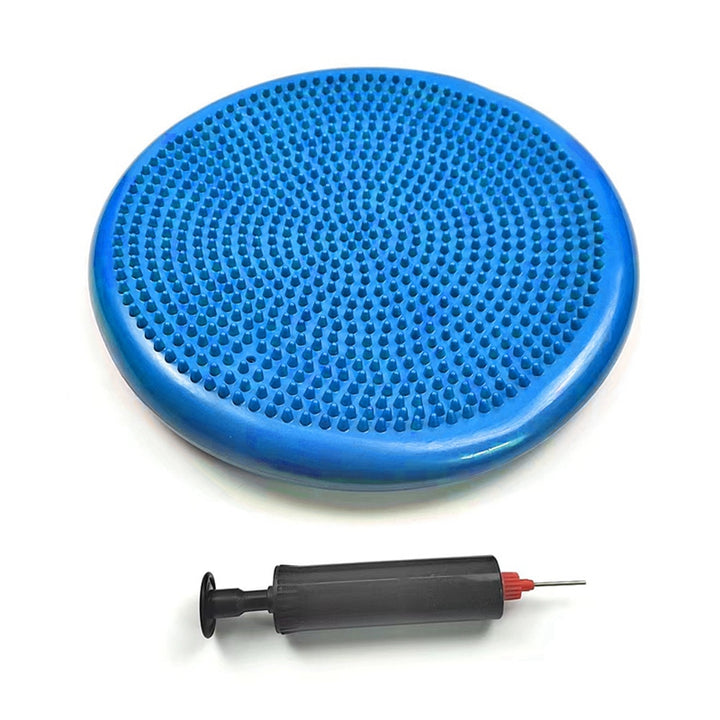 Premium PVC Yoga Balance Mat – Inflatable Massage Cushion for Fitness & Coordination, Posture Trainer with Anti-Burst Design for Core Strength & Balance Exercises