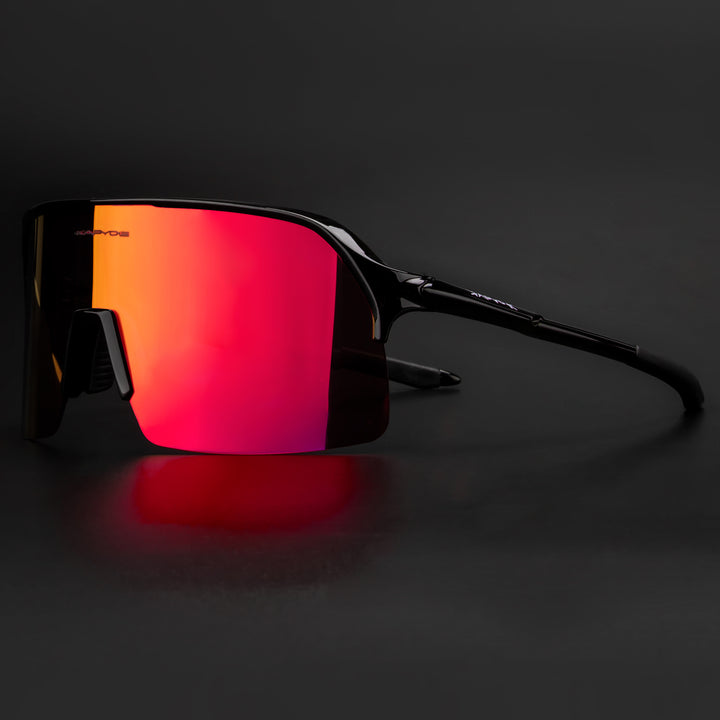 Premium Polarized Cycling Sunglasses – UV Protection, HD Lens, 1 or 4 Lens Options for Road, Mountain Bike & Outdoor Sports Eyewear for Men & Women