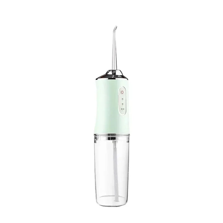 Premium Portable Electric Oral Irrigator – USB Rechargeable Water Flosser with 4 Jet Tips and 3 Cleaning Modes