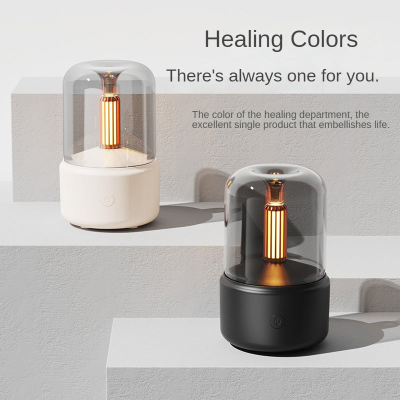 Premium Portable Mini Aroma Diffuser & USB Air Humidifier – Essential Oil Sprayer, Night Light, Cold Mist, 120ml Capacity, Safe Auto Shut-Off for Home & Gift