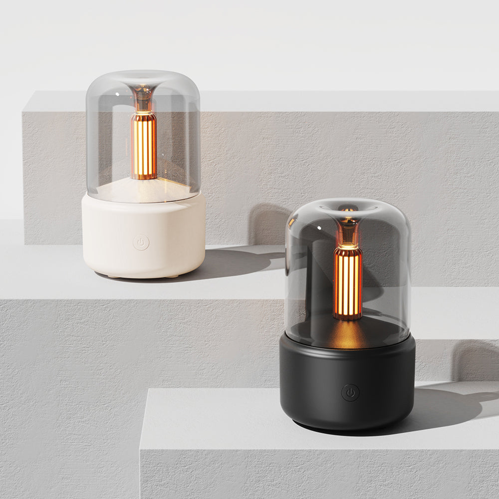Premium Portable Mini Aroma Diffuser & USB Air Humidifier – Essential Oil Sprayer, Night Light, Cold Mist, 120ml Capacity, Safe Auto Shut-Off for Home & Gift
