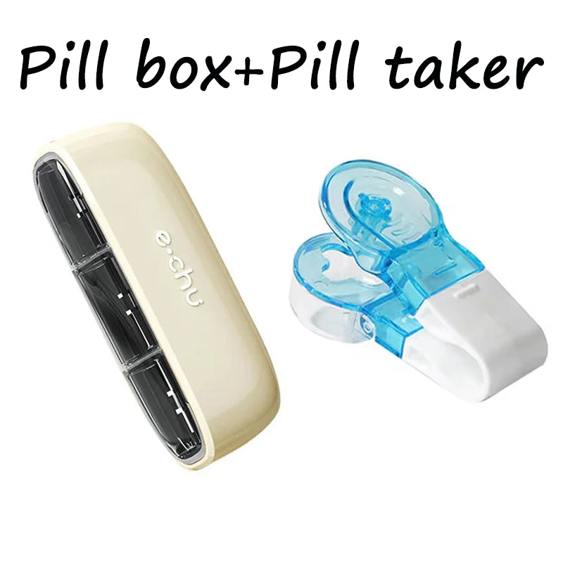 Premium Portable Pill Organizer – 3 Times A Day Medicine Box, Travel-Friendly, Compact Design with Waterproof Seal, Food-Grade Material for Vitamins, Tablets, and Supplements