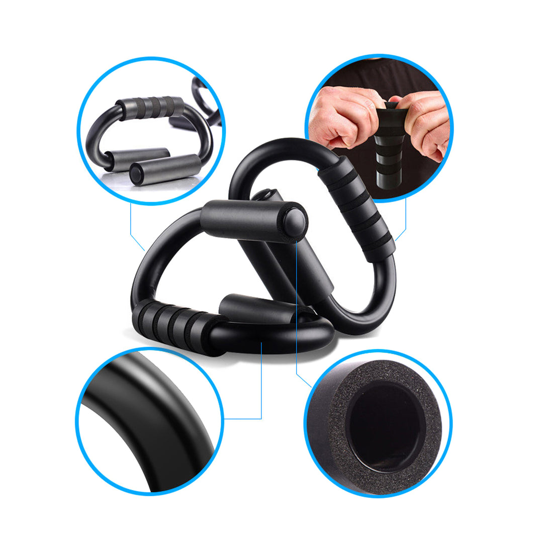 Premium Push-up Support Handles for Strength Training – Portable Exercise Equipment for Home Fitness, Ideal for Floor Workouts, Push-up Training, and Muscle Building (1 Pair)