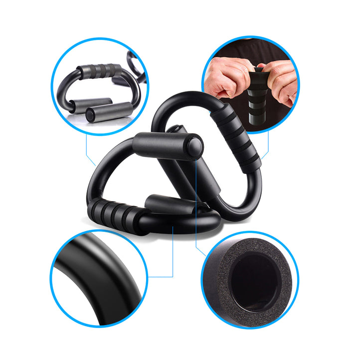 Premium Push-up Support Handles for Strength Training – Portable Exercise Equipment for Home Fitness, Ideal for Floor Workouts, Push-up Training, and Muscle Building (1 Pair)